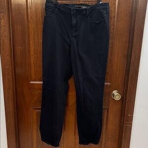 Chico's Black Straight Leg Jeans